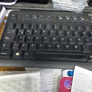 teclado alambrico 120 teclas hp usado