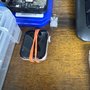 caja y apple watch